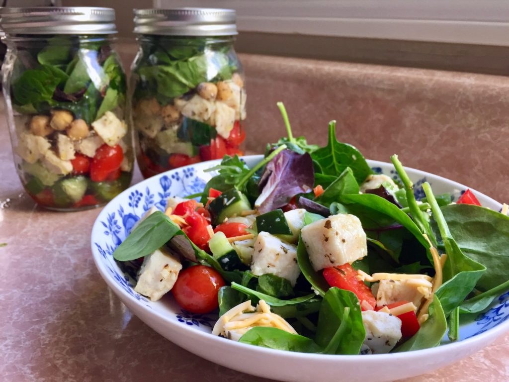 Easy Meal Prep: Mason Jar Salads - Deep Fried Fit