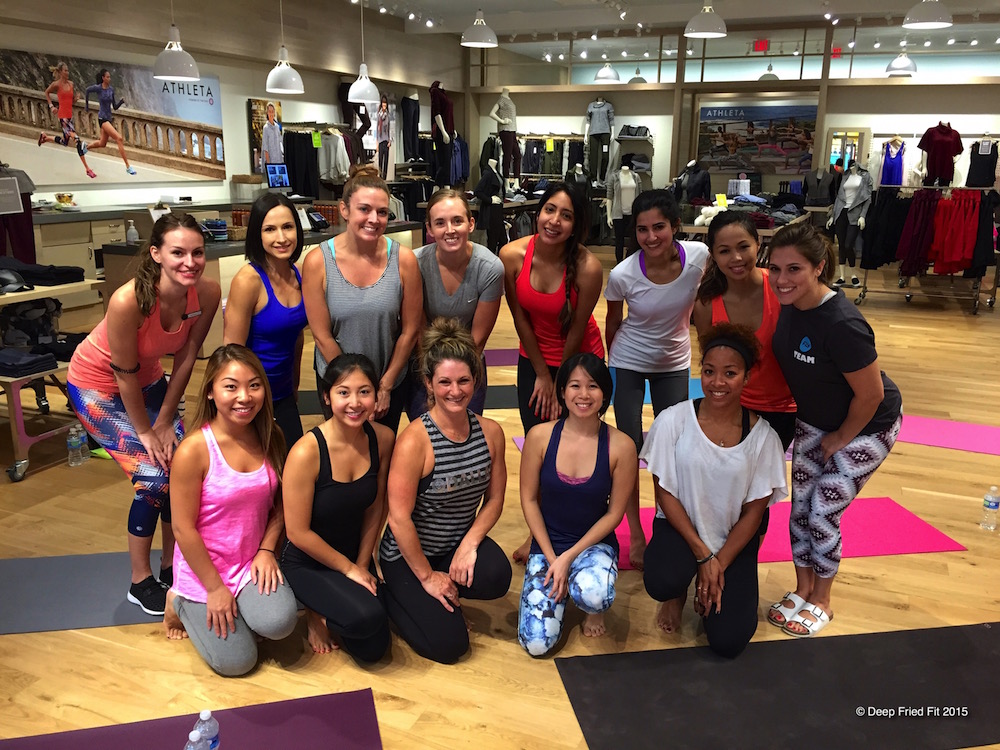 dallasbloggerfitnesseventflywheelathleta6 Deep Fried Fit