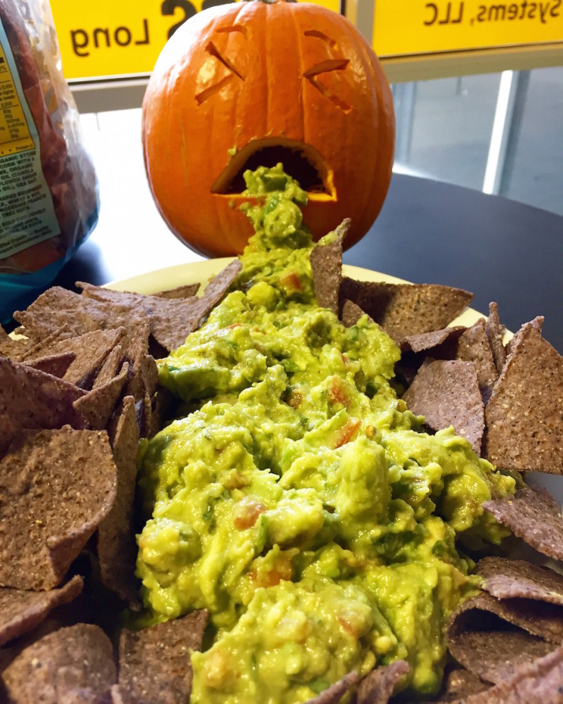 Easy Halloween Appetizer: Guacamole - Deep Fried Fit